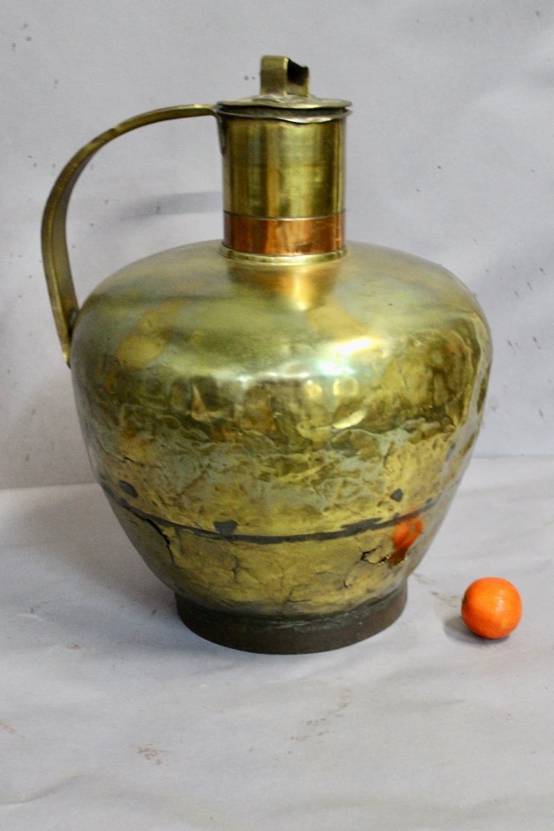 18th Century Copper Milk Cane