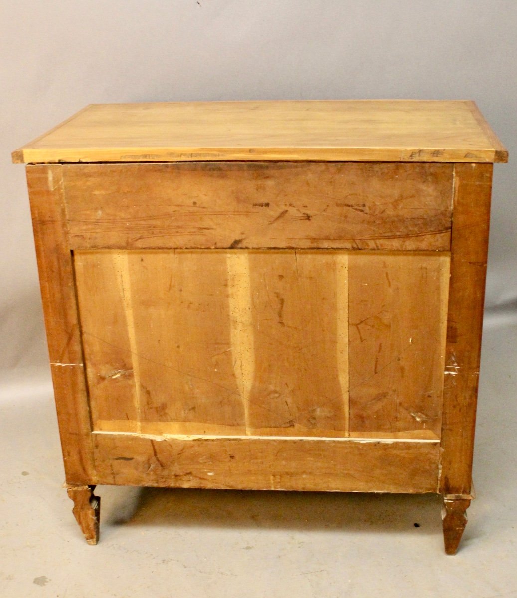Sideboard/buffet In Blond Cherry Wood, Small Model -photo-3