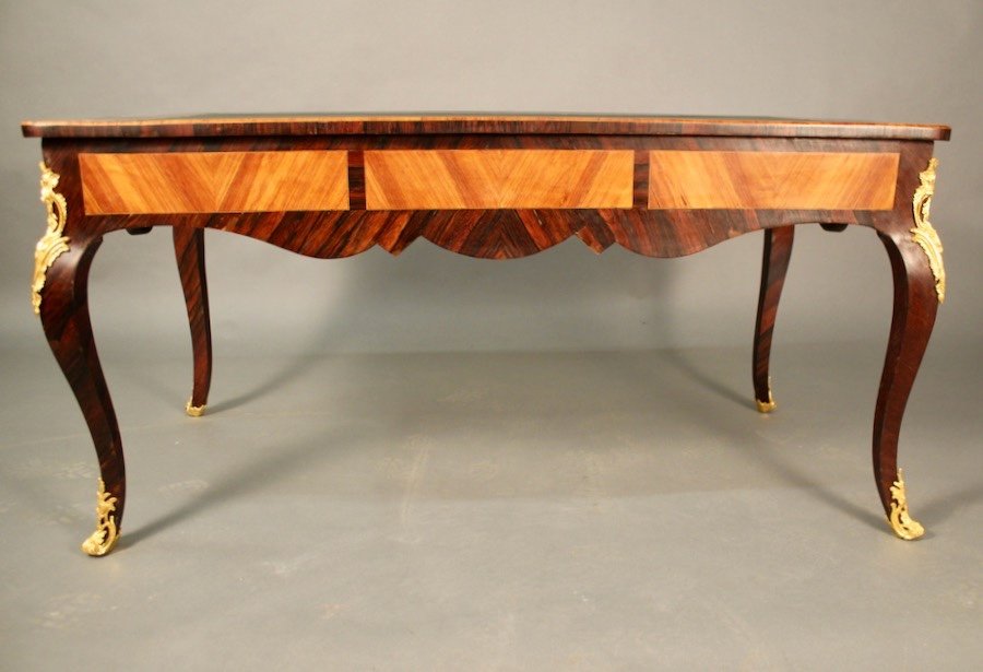 Louis XV Double-sided Flat Desk-photo-2
