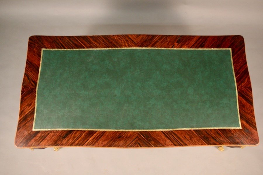 Louis XV Double-sided Flat Desk-photo-4