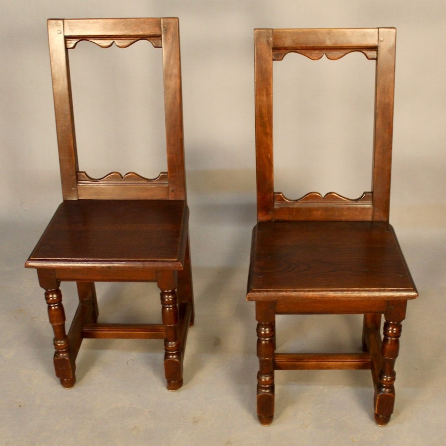Pair Of Louis XIII Lorraine Chairs