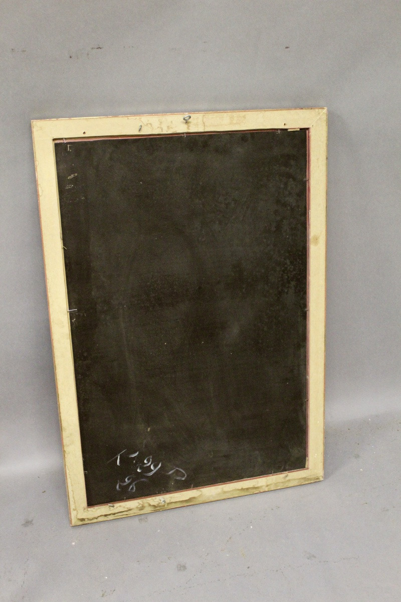 Antique Mirror With Gilded Frame, 19th Century-photo-4