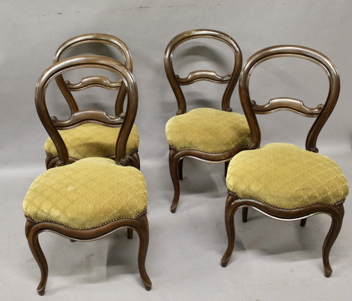 Set Of 4 Louis Philippe Period Chairs -photo-3