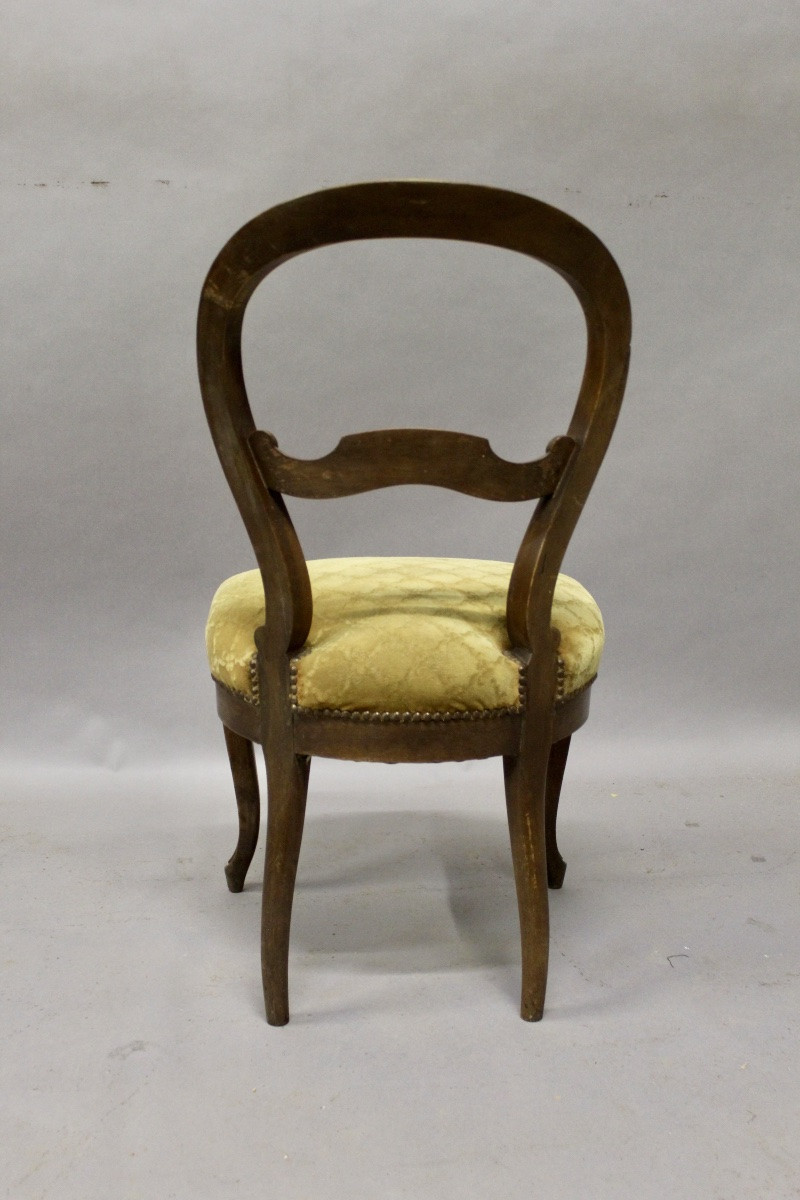 Set Of 4 Louis Philippe Period Chairs -photo-1