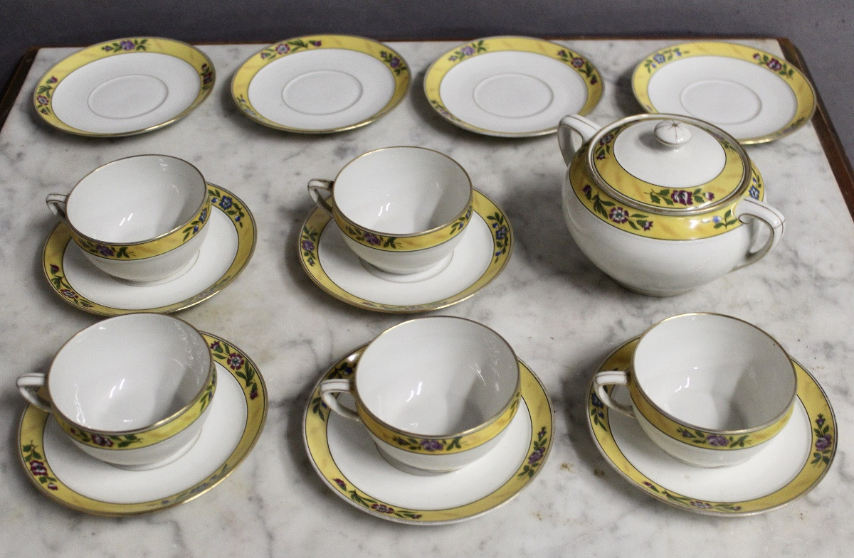 Part Of The Emile Bourgeois Tea Service, Paris -photo-2