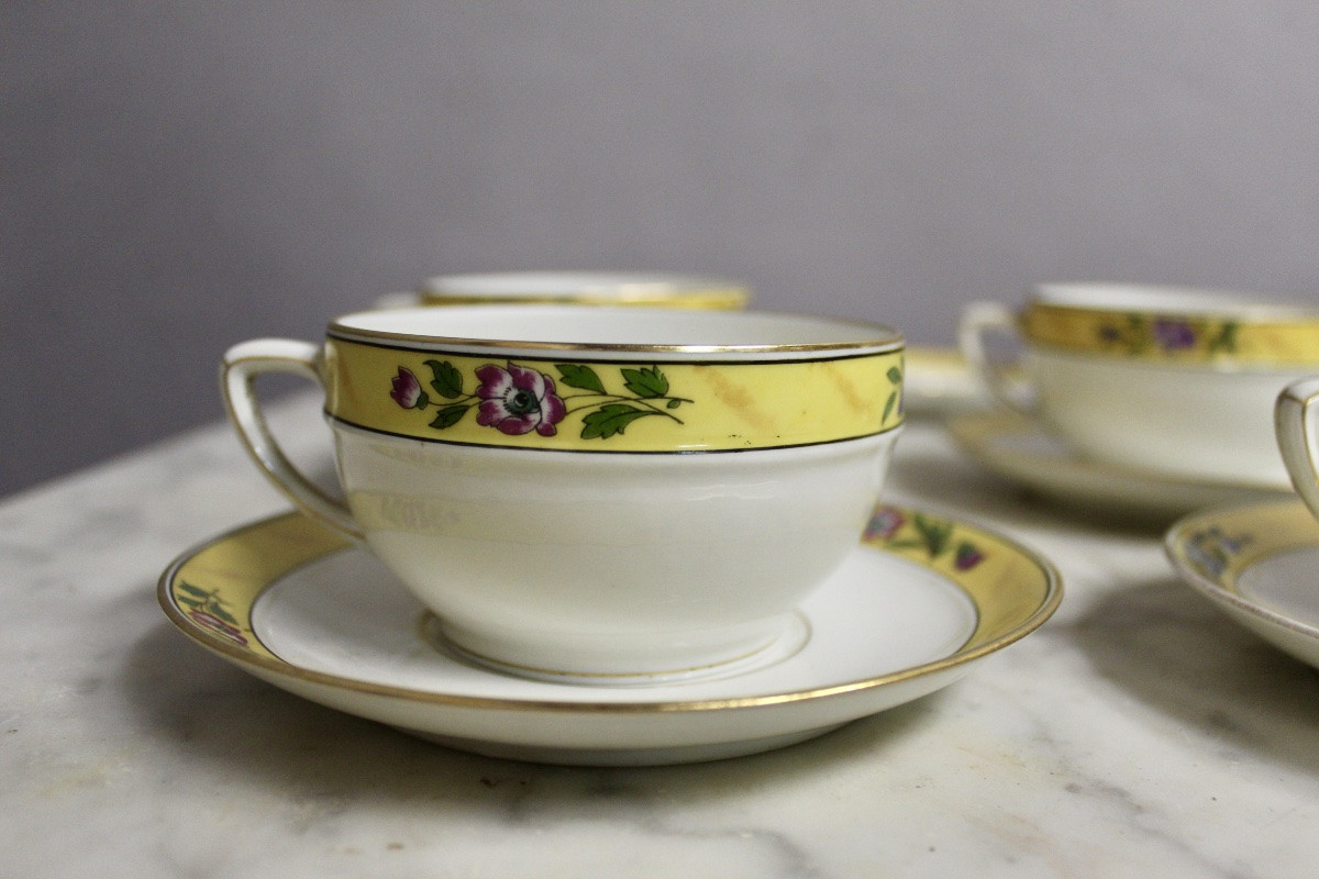 Part Of The Emile Bourgeois Tea Service, Paris -photo-3