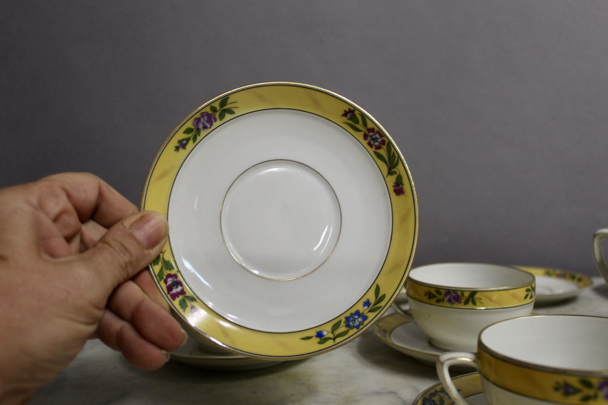 Part Of The Emile Bourgeois Tea Service, Paris -photo-4