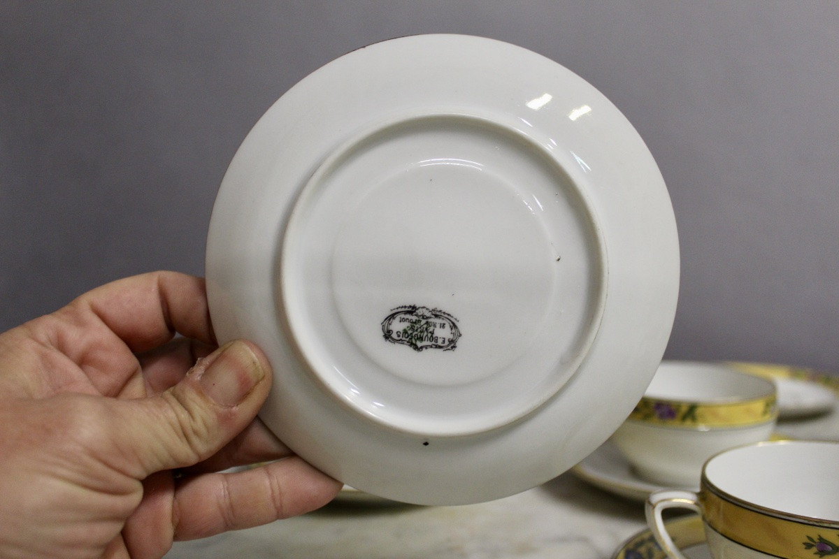 Part Of The Emile Bourgeois Tea Service, Paris -photo-4