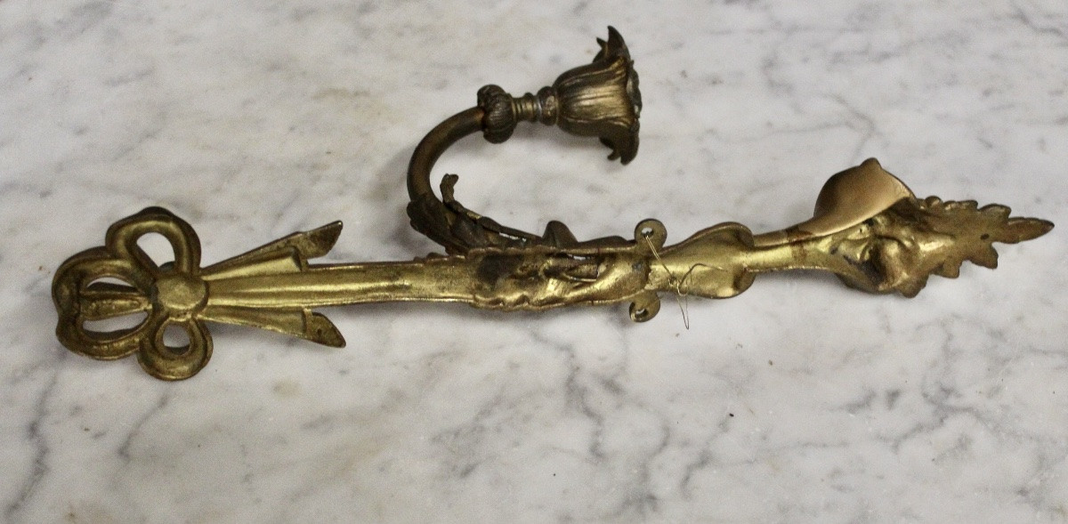 Louis XV Style Bronze Wall Light-photo-3