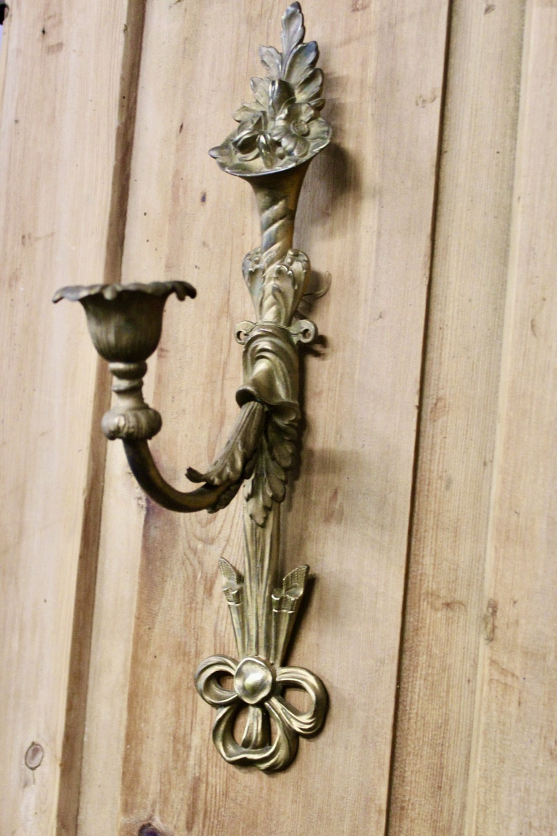 Louis XV Style Bronze Wall Light