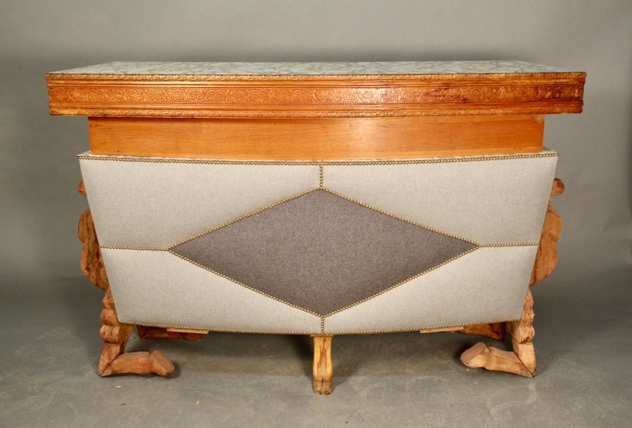 Bar années 70 Formica et décor de chameaux -photo-4