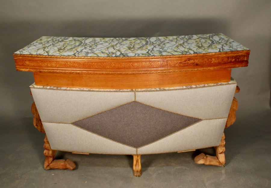 Bar années 70 Formica et décor de chameaux 