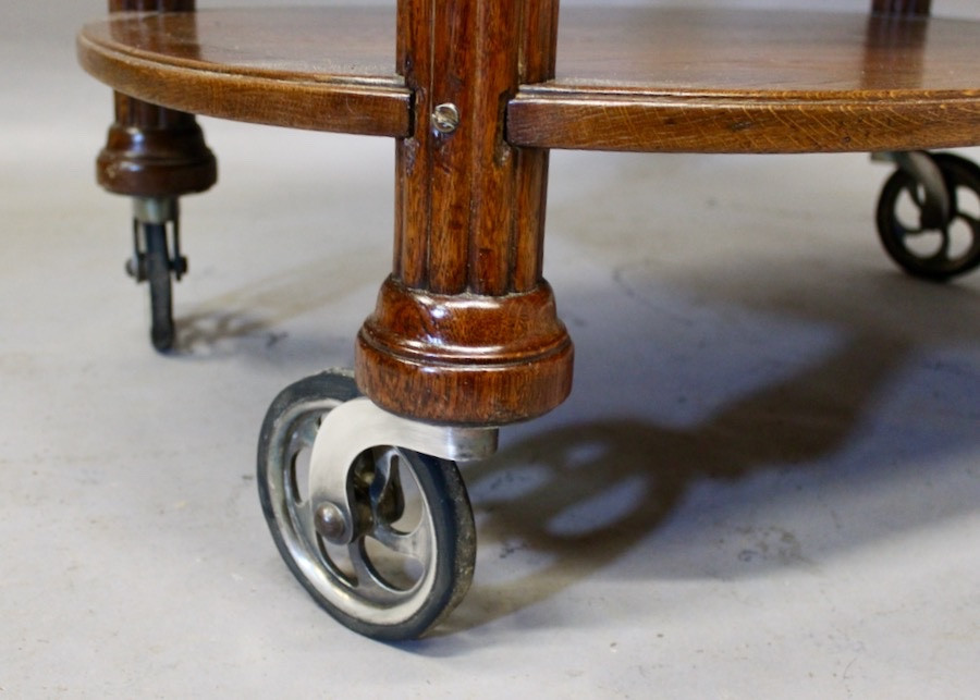 Table roulante ART DECO argenterie de la Maison Renaud et J Clermont à Genève-photo-5