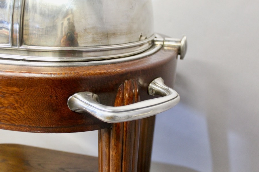 Table roulante ART DECO argenterie de la Maison Renaud et J Clermont à Genève-photo-8