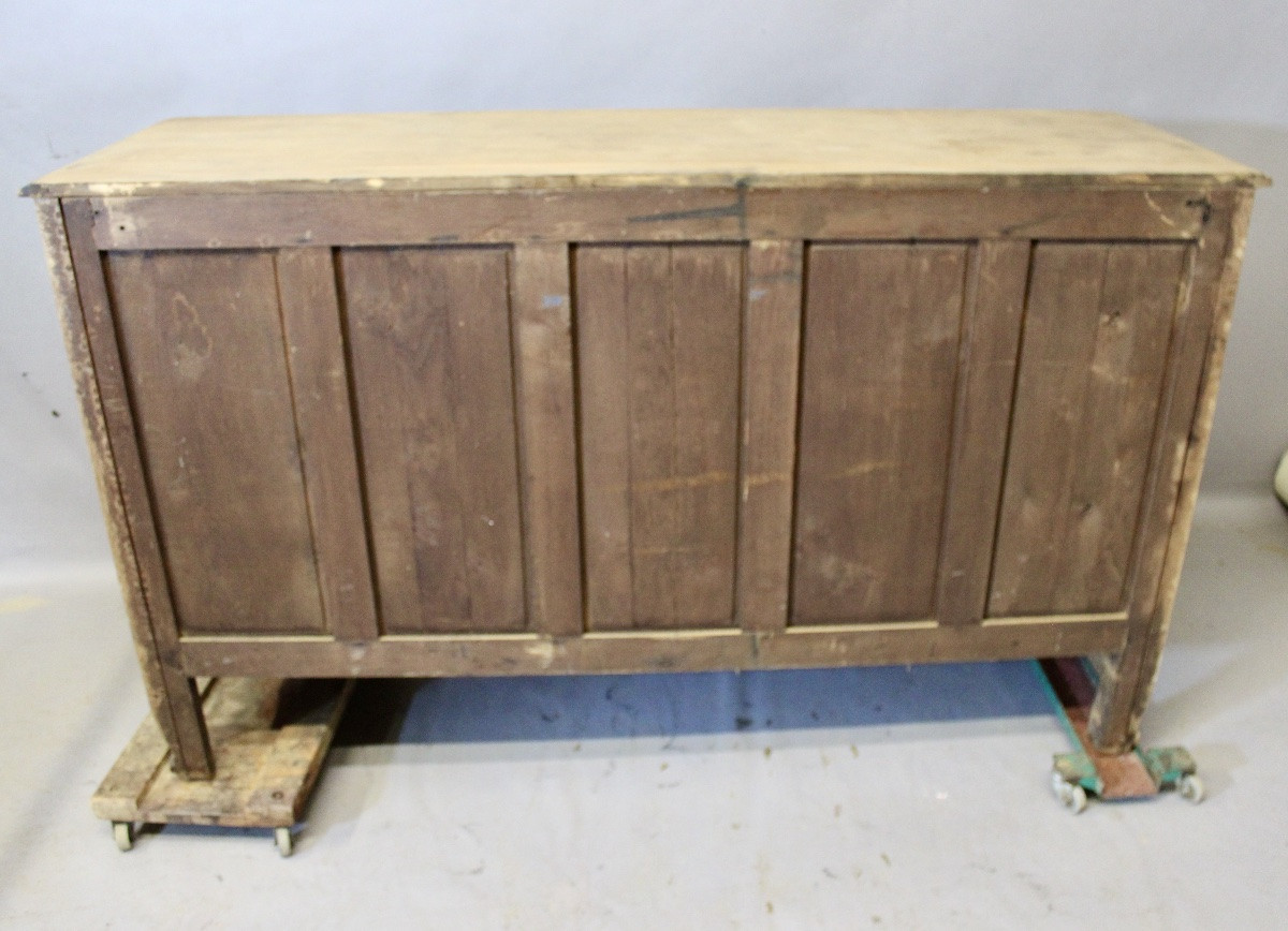 Enfilade style Louis XV en chêne clair-photo-8