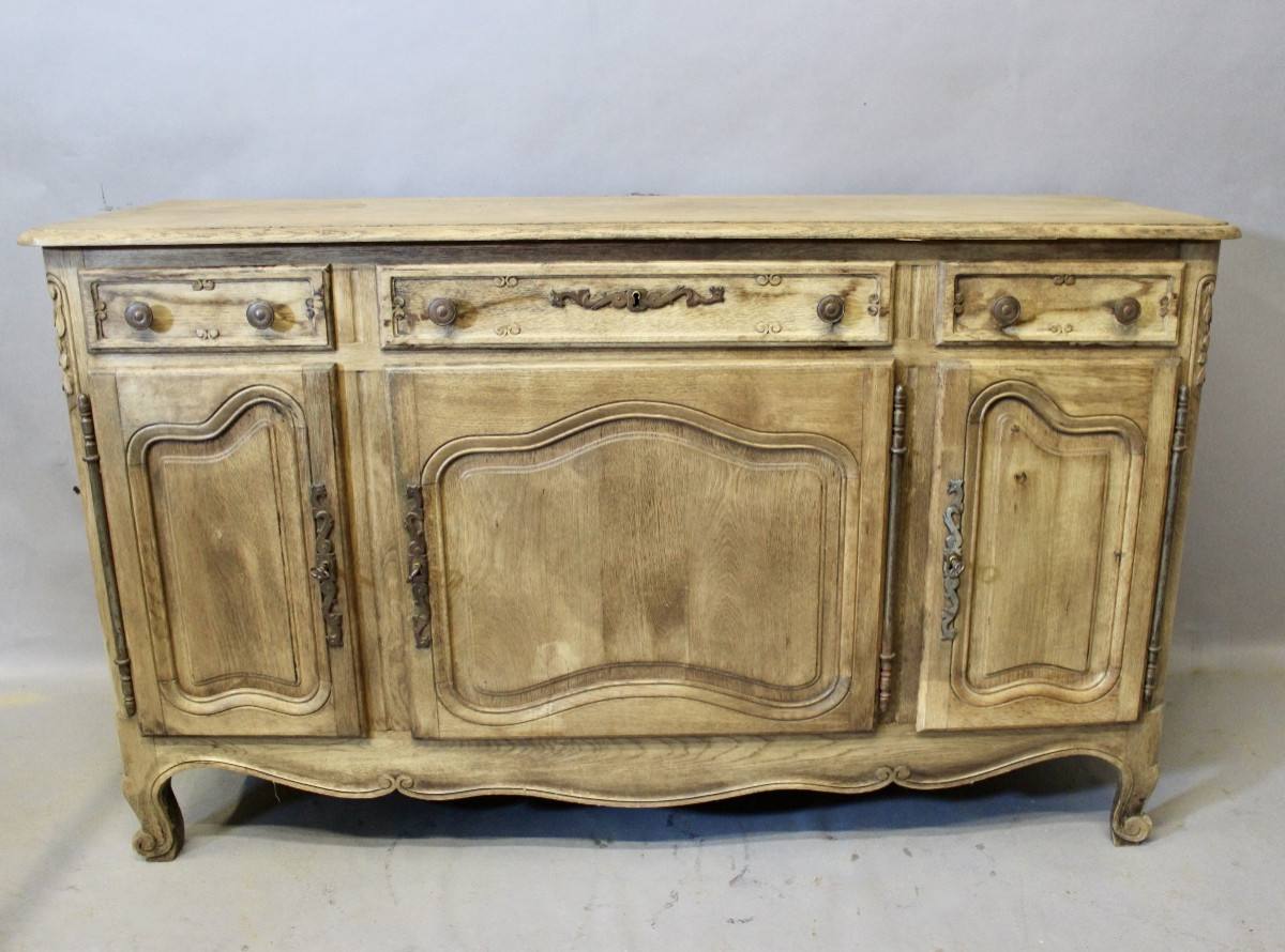 Enfilade style Louis XV en chêne clair