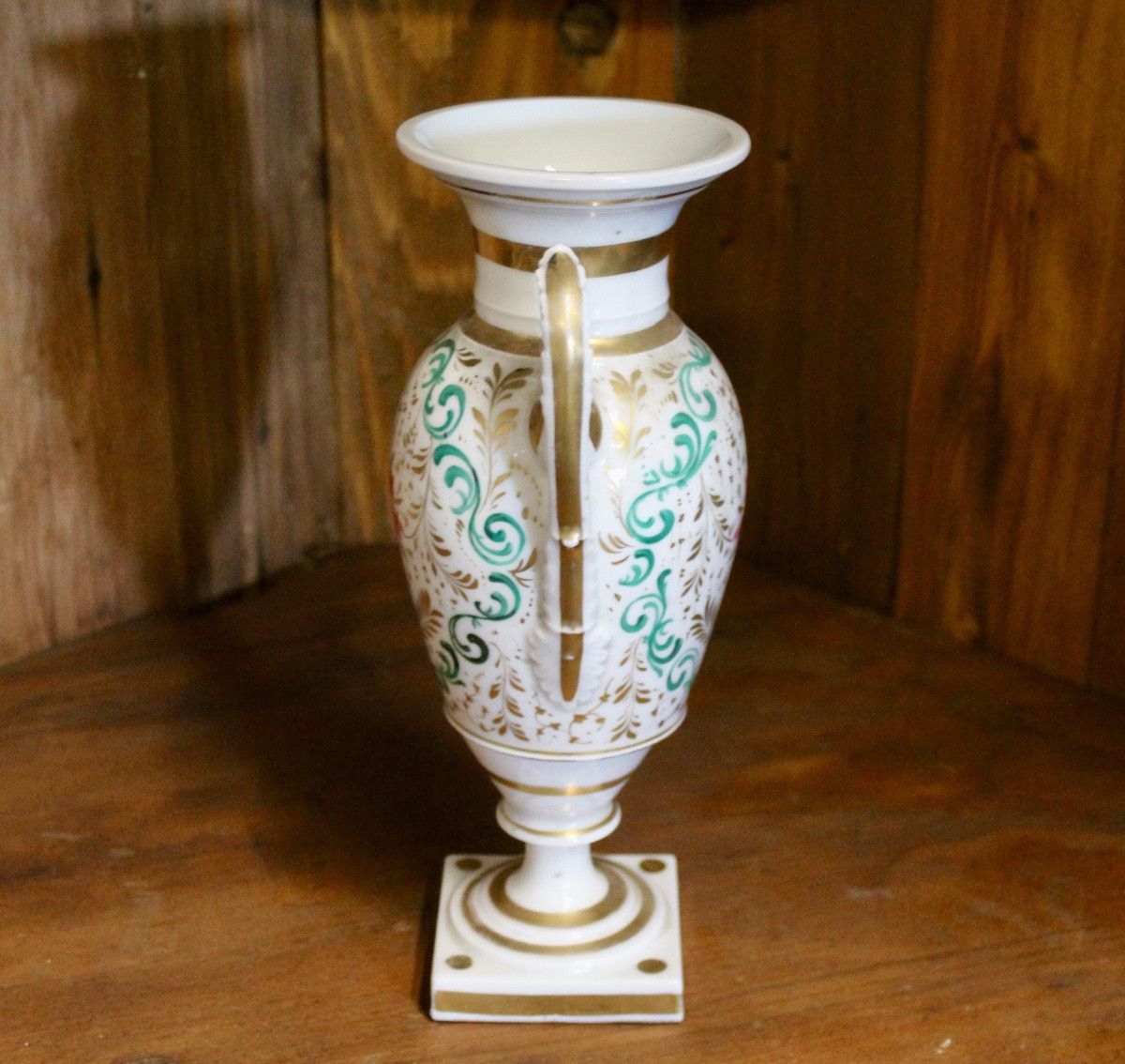 Vase Empire en porcelaine de Paris -photo-3