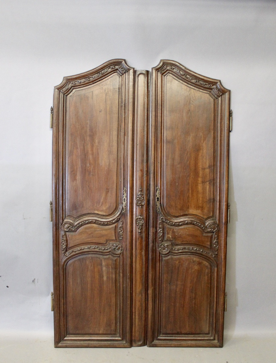 Pair Of Richly Carved Louis XV Doors-photo-2