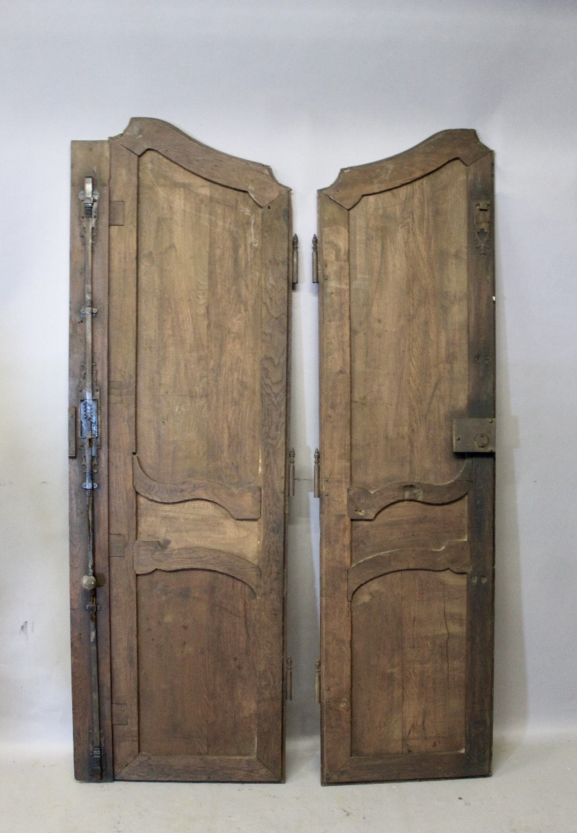 Pair Of Richly Carved Louis XV Doors-photo-4