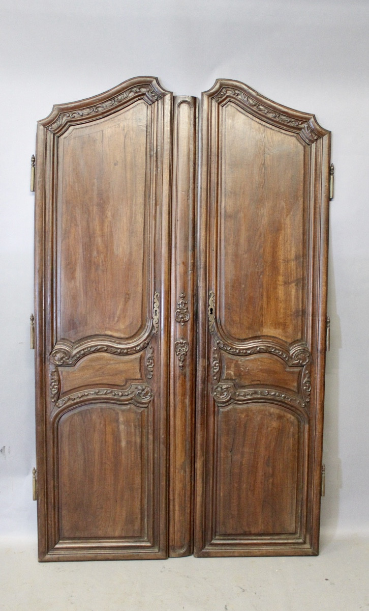 Pair Of Richly Carved Louis XV Doors