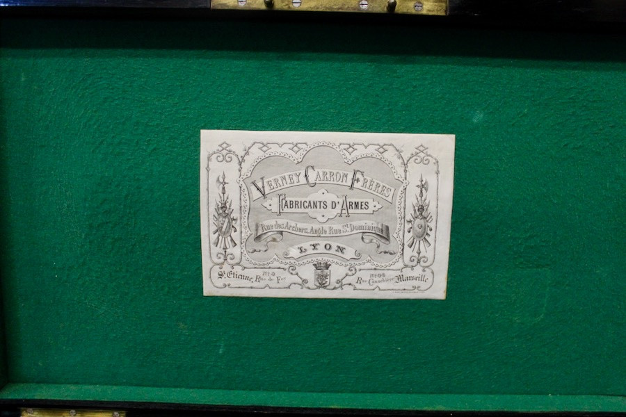 Coffret de pistolets de duels Verney Carron frères XIXème-photo-3