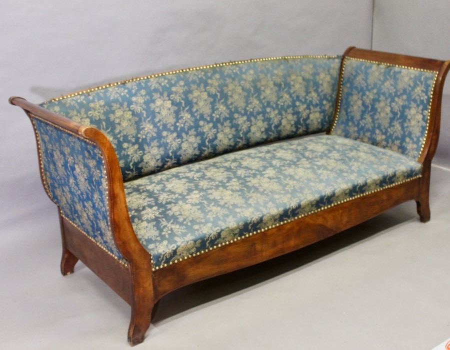 19th Century Mahogany Bench-photo-2