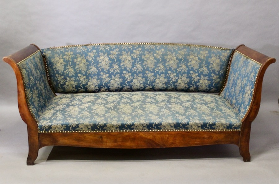 19th Century Mahogany Bench-photo-2