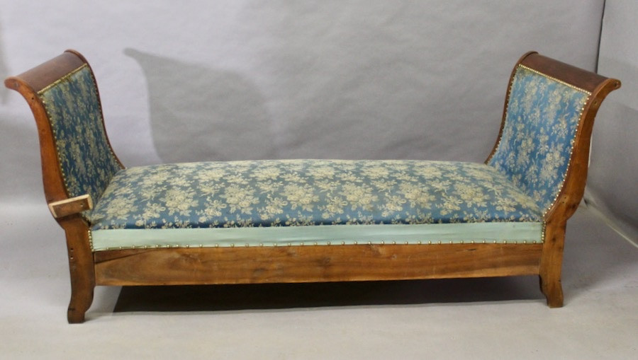 19th Century Mahogany Bench-photo-4