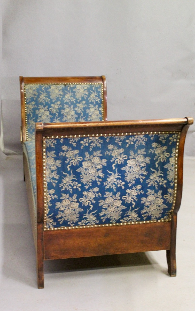 19th Century Mahogany Bench-photo-6