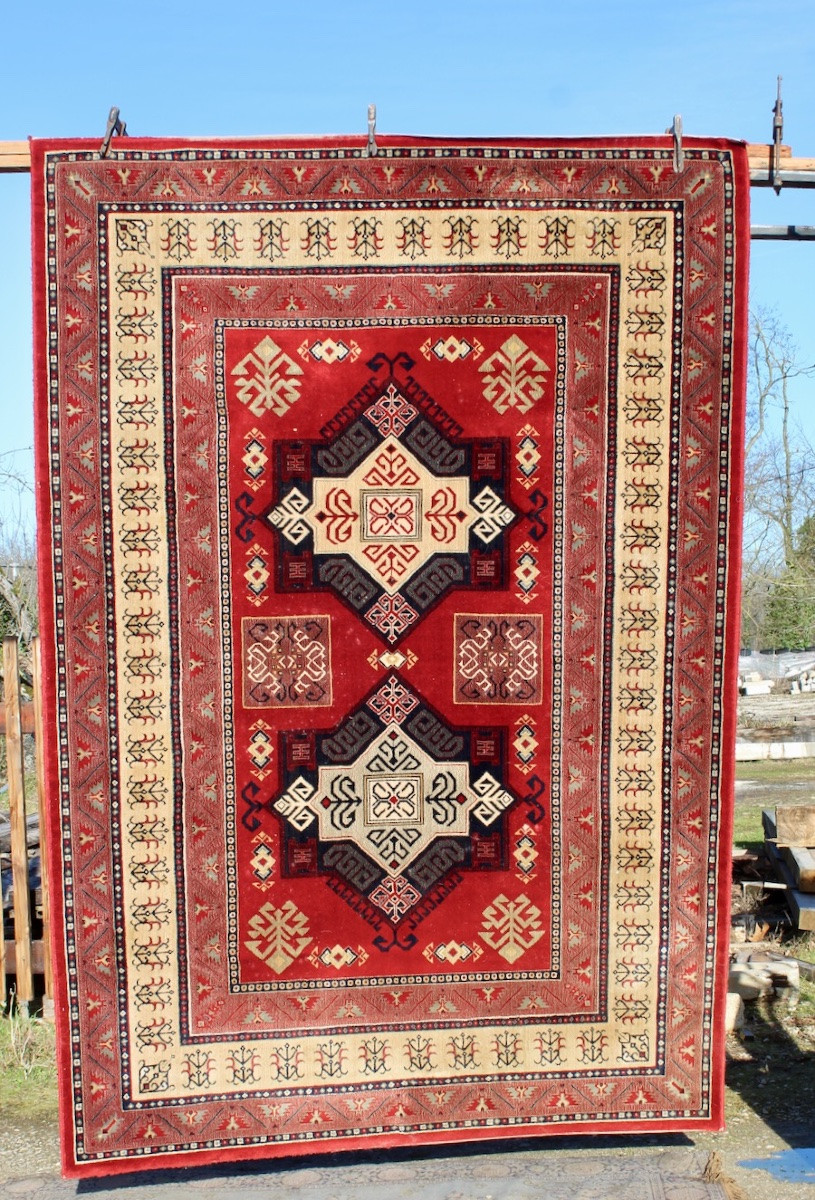 Large Oriental Rug 295 Cm X 200 Cm -photo-2
