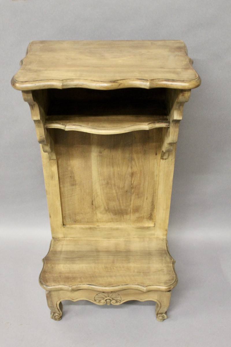 Sellette en noyer blond