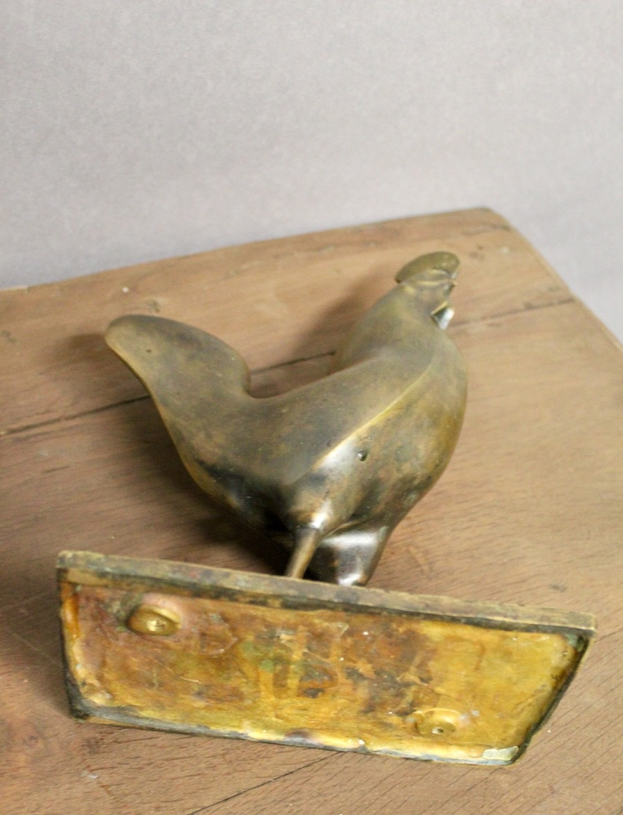 Coq en bronze signé et numéroté LIOULT (1955)-photo-6