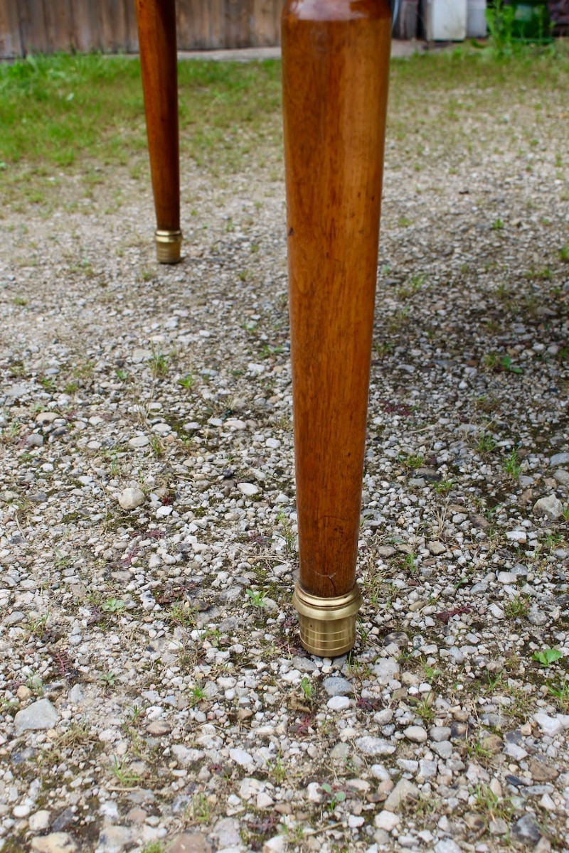 Important Charles X Desk For 4 People, Stamped Jantet-photo-3