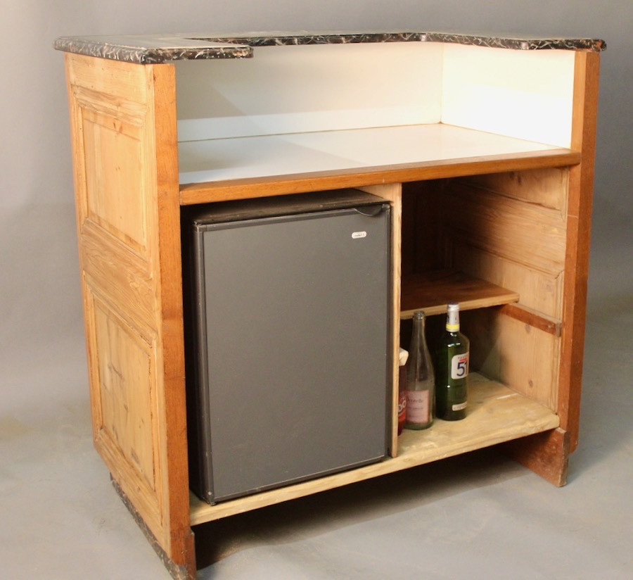 Banque comptoir à décor de raisins -photo-3