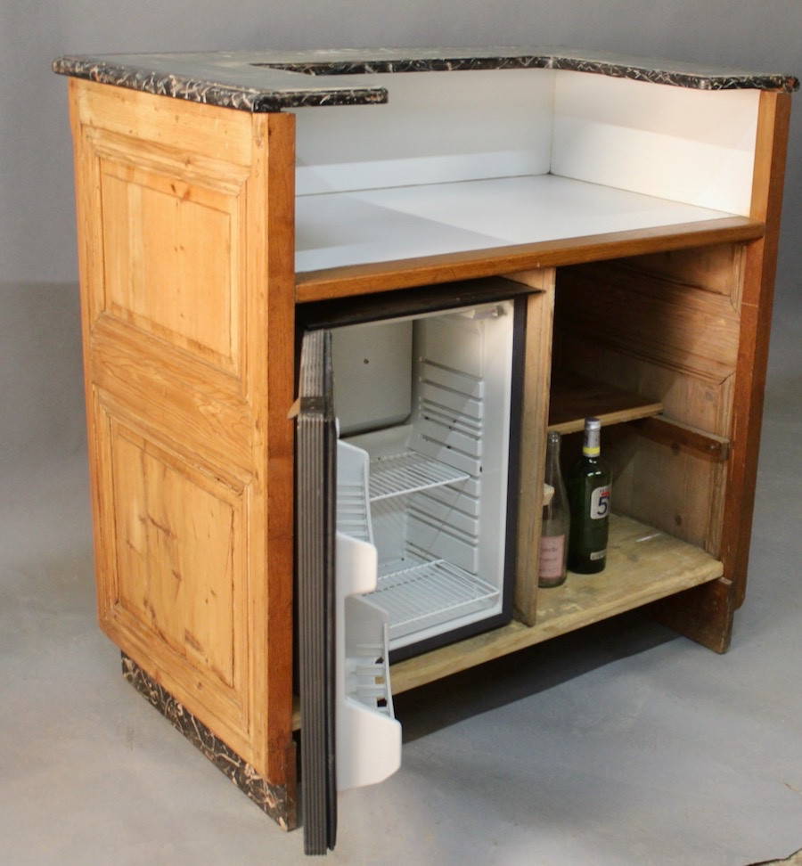 Banque comptoir à décor de raisins -photo-4