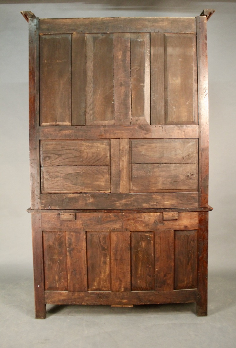 Louis XV Period Double-bodied Glazed Buffet-photo-5