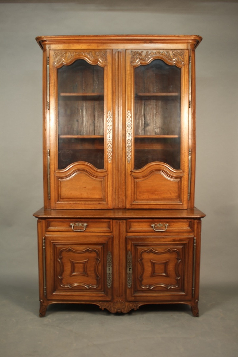 Louis XV Period Double-bodied Glazed Buffet