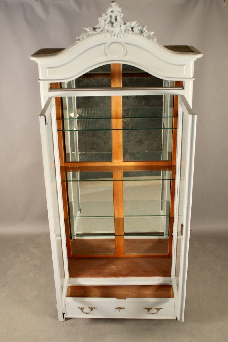 Vitrine style Louis XV-photo-3