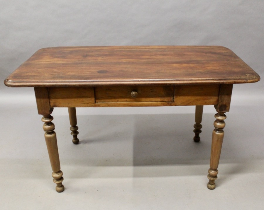 Table de bistrot, un tiroir -photo-2