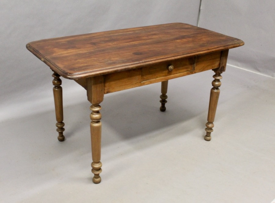 Table de bistrot, un tiroir -photo-3