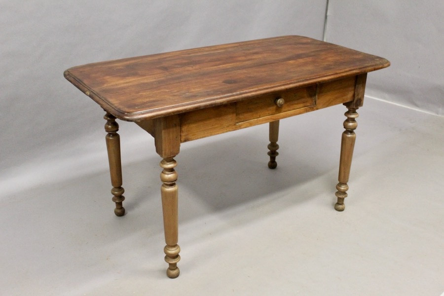 Table de bistrot, un tiroir -photo-4