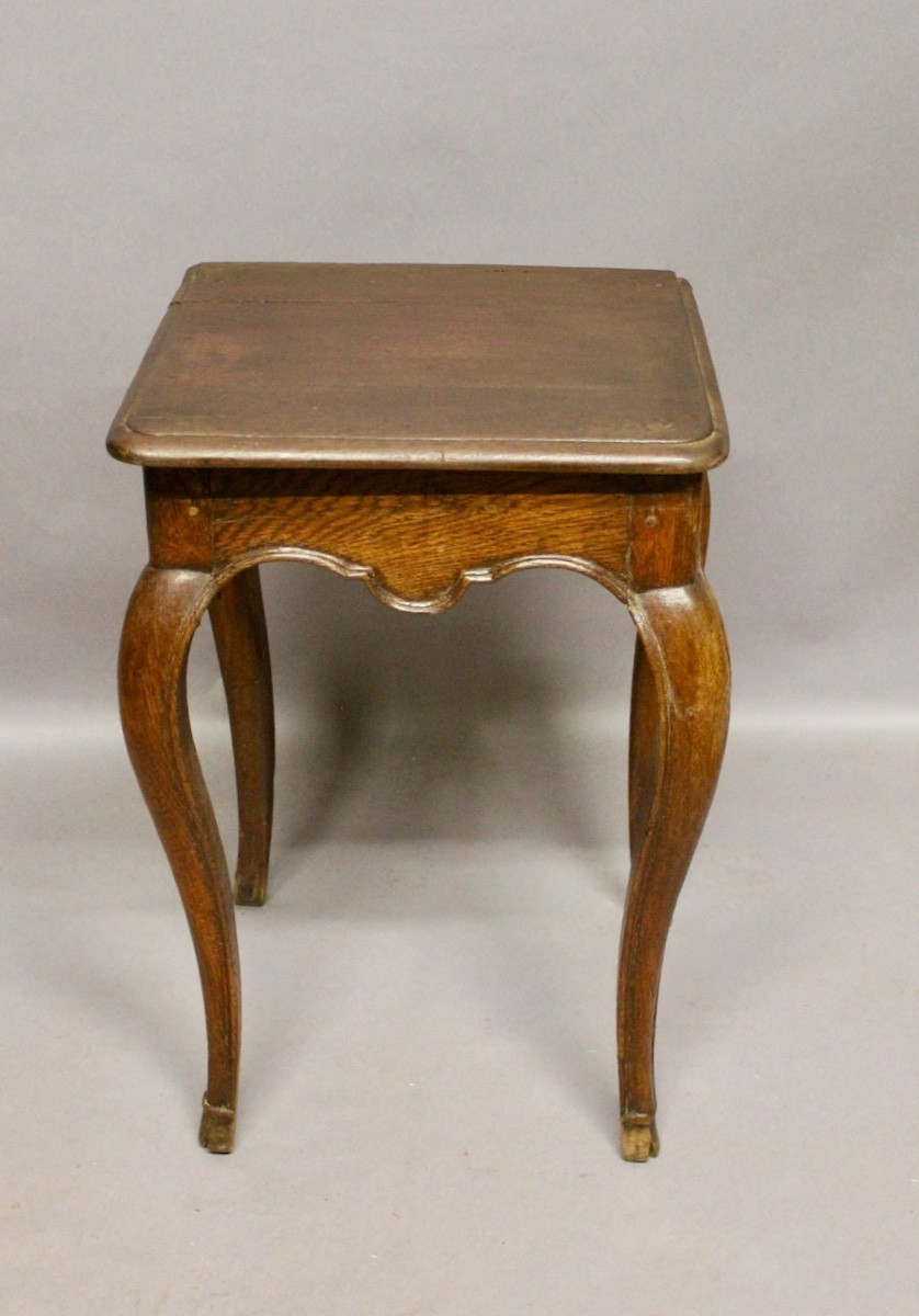 Console en chêne XVIIIème -photo-3