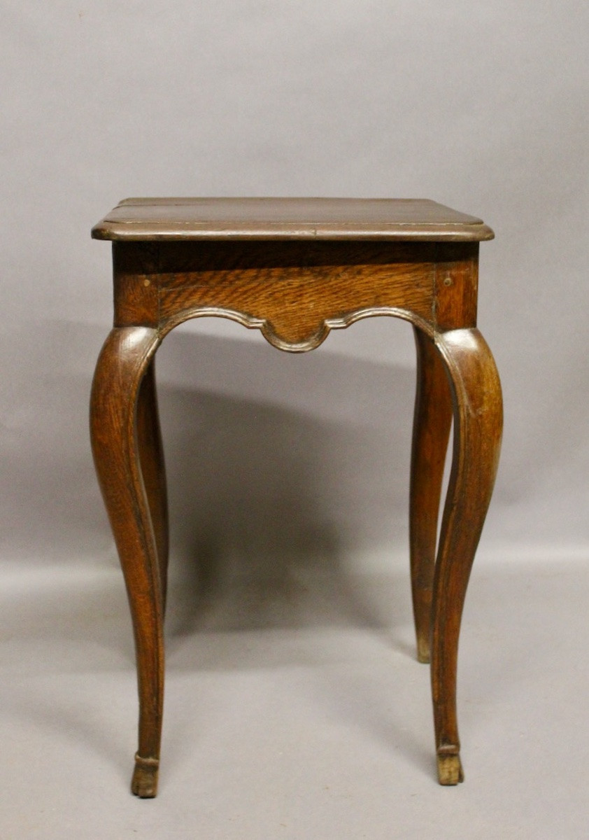 Console en chêne XVIIIème -photo-4