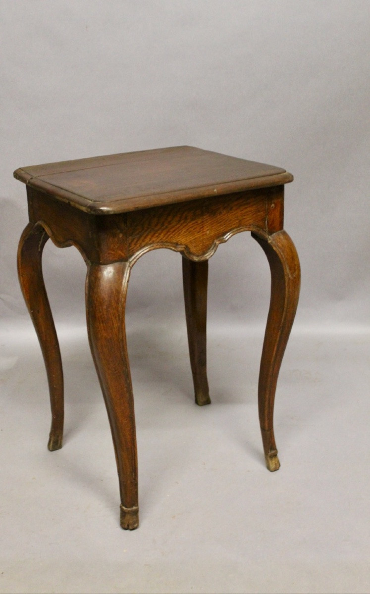 Console en chêne XVIIIème -photo-5