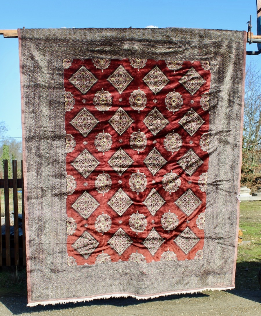 Very Large Pakistani Rug 233 Cm X 112 Cm-photo-1