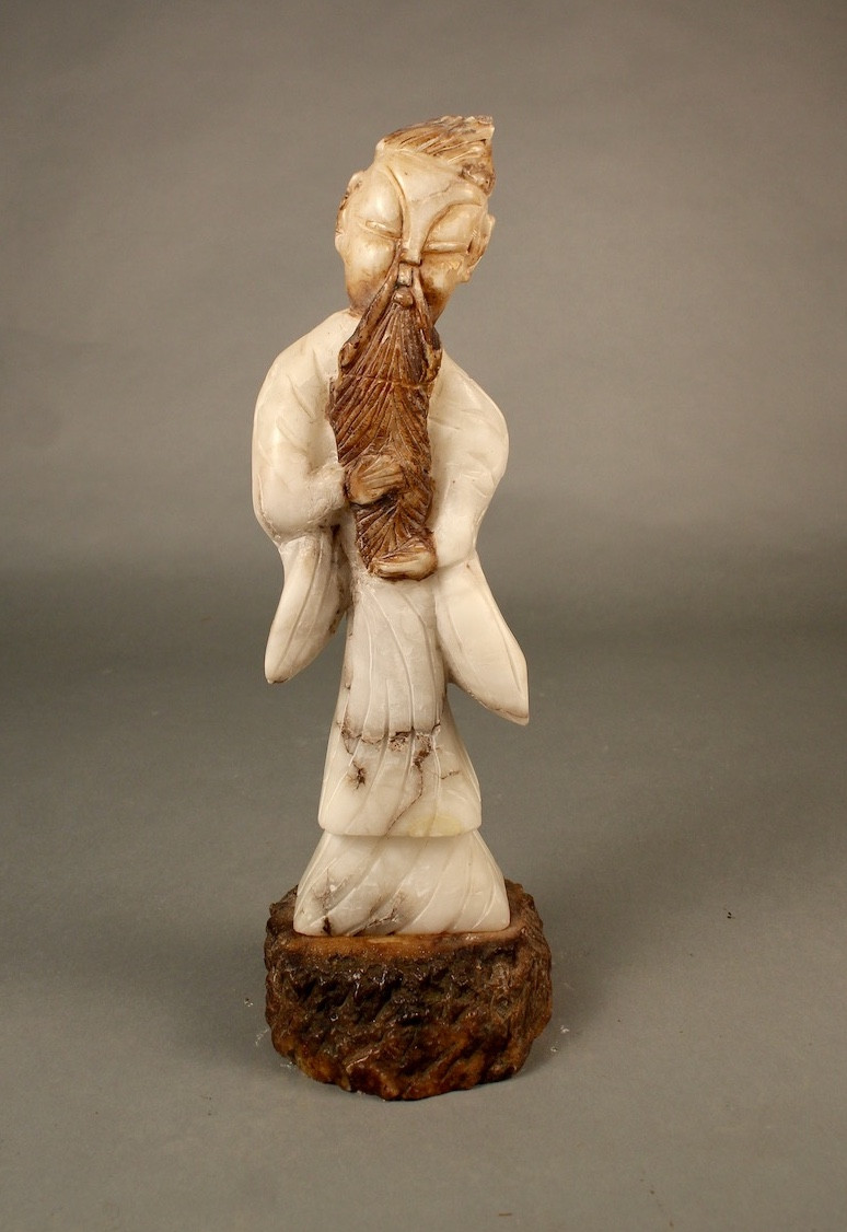 Asian Onyx Sculpture, Height 60 Cm