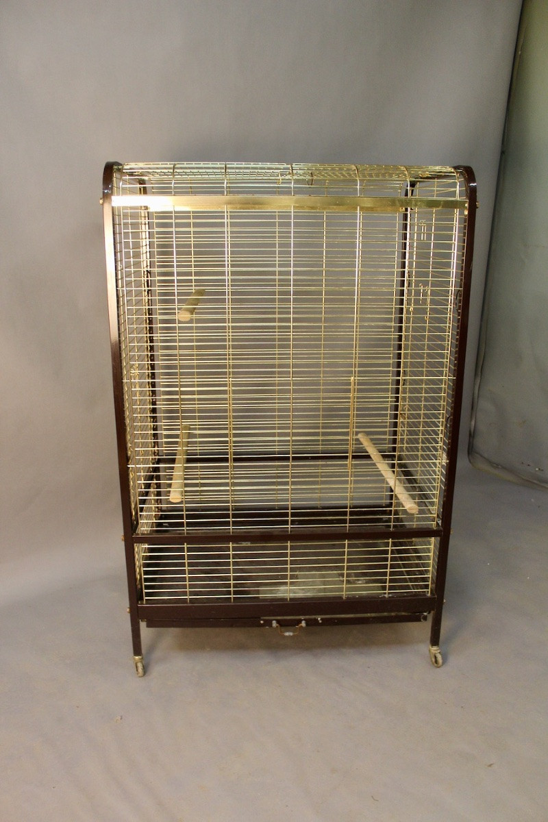 Vintage Parrot Cage, Large Model-photo-3