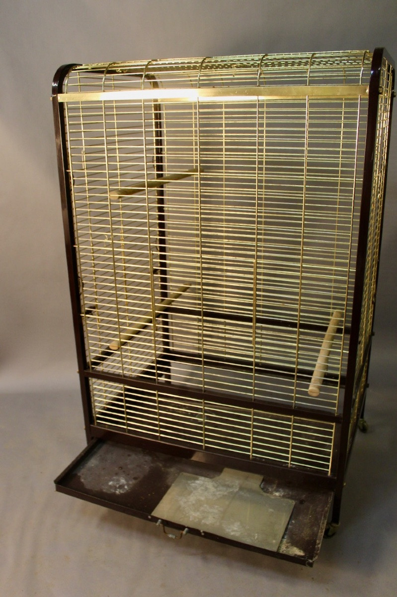 Vintage Parrot Cage, Large Model-photo-1