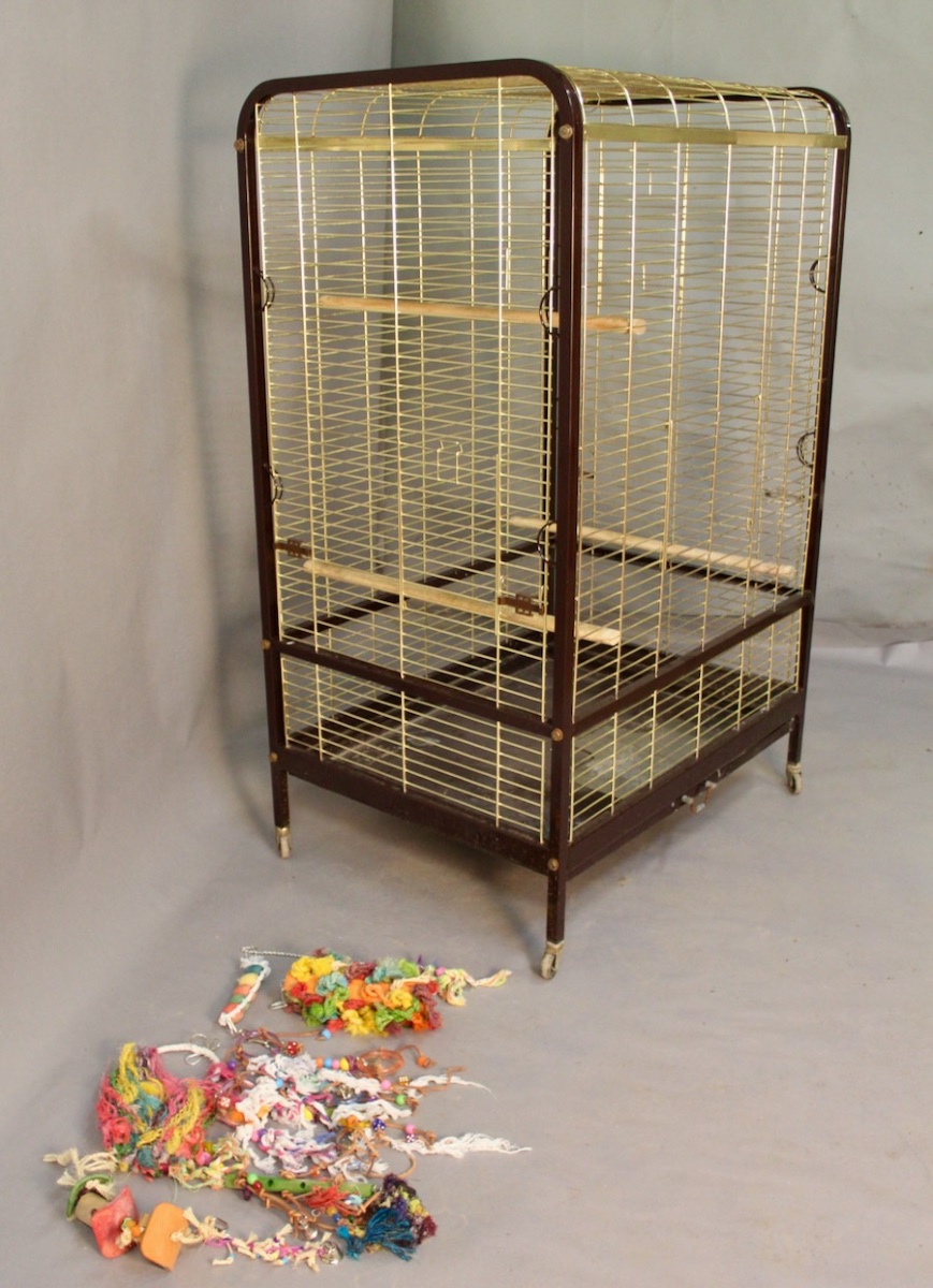 Vintage Parrot Cage, Large Model