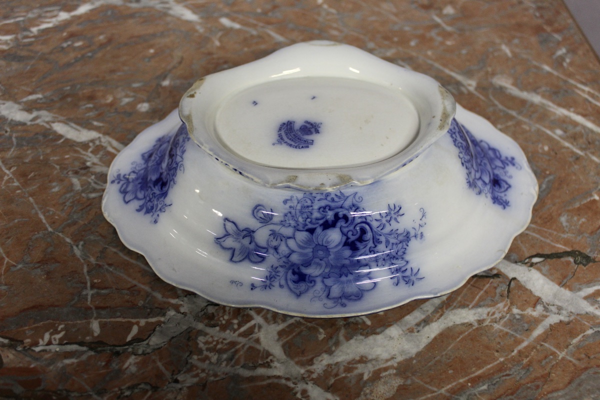 Légumier Alfred Meakin England Royal semi porcelain-photo-3